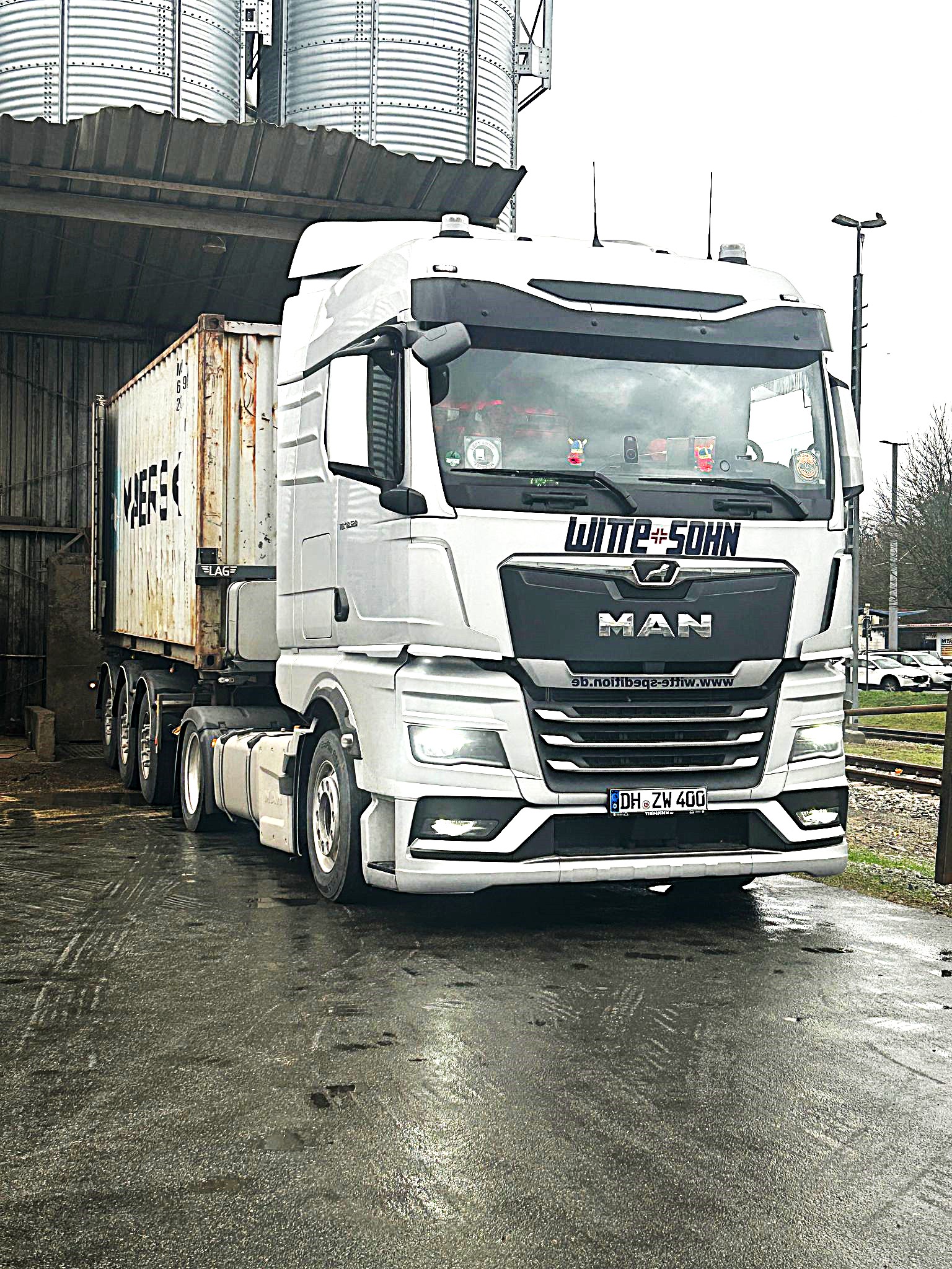 Containertransporte